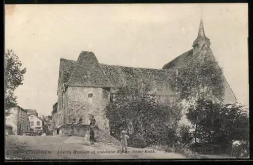 AK Issoudun, Ancien Hospice et ancienne Église Saint-Roch