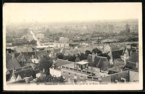 AK Issoudun, Vue prise de la Tour Blanche, nord-ouest