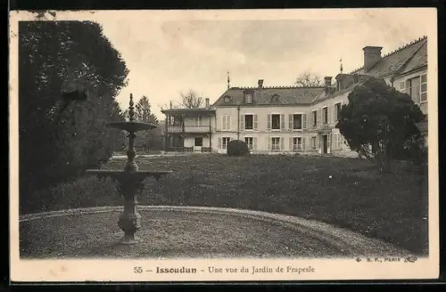 AK Issoudun, Une vue du Jardin de Frapesle