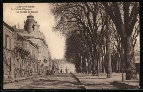 AK Issoudun /Indre, La Caisse d`Épargne et La Banque de France