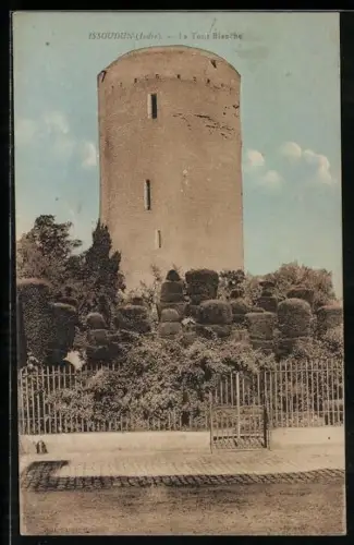 AK Issoudun /Indre, La Tour Blanche