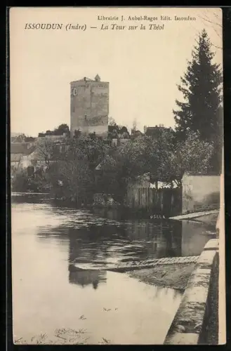 AK Issoudun /Indre, La Tour sur la Théols