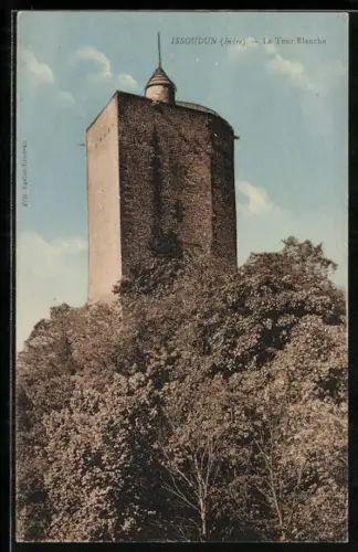 AK Issoudun /Indre, La Tour Blanche