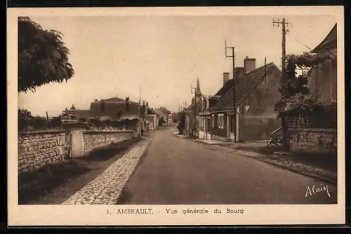 AK Ambrault, Vue générale du Bourg