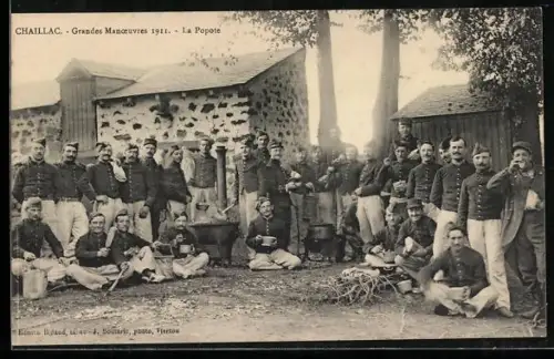 AK Chaillac, Grandes Manoeuvres 1911, La Popote