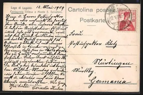 AK Castagnola, Chiesa e Monte S. Salvatore