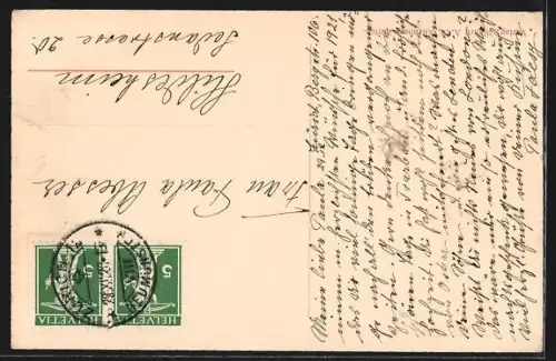 AK Zürich, Dolderquartier, Kreuzkirche