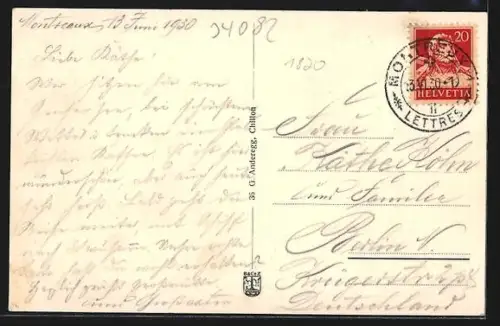 AK Montreux, Panorama et Chillon