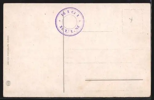 AK Rigi-Klösterli, Hotel mit Rigi-Staffel und Rigi-Kulm