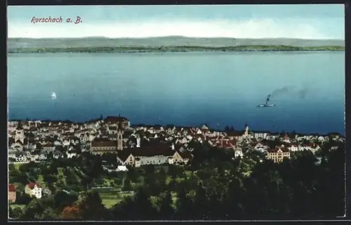 AK Rorschach a. B., Teilansicht mit Kirche