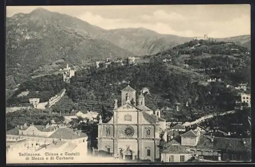 AK Bellinzona, Chiesa e Castelli di Mezzo e di Corbario