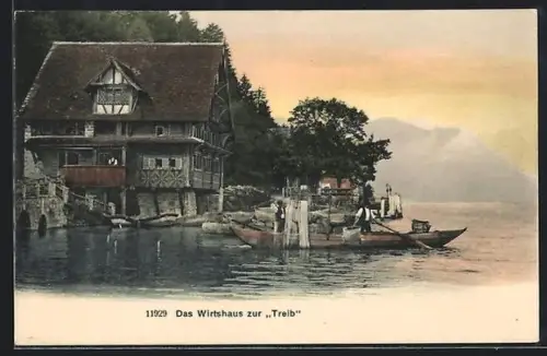 AK Seelisberg, Gasthaus zur Treib