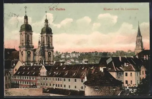 AK St. Gallen, Kloster und St. Laurenzen
