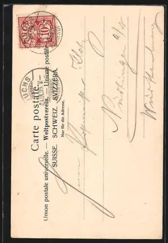 AK Ragaz, Eingang Taminaschlucht