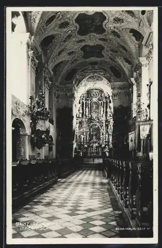 AK Stainz, Pfarrkirche, Innenansicht