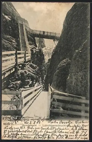 AK Grindelwald, Lütschinenschlucht