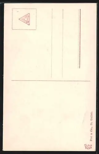 AK Seealpsee, Blick zum See mit Altmann-Säntis