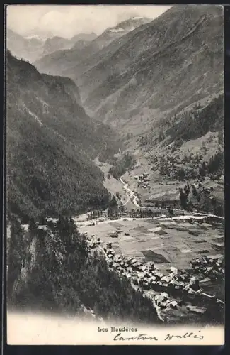 AK Les Haudères, Vue Générale