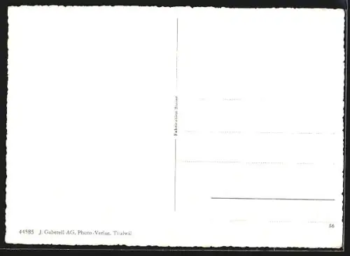 AK Gibswil, Ortsansicht aus der Vogelschau