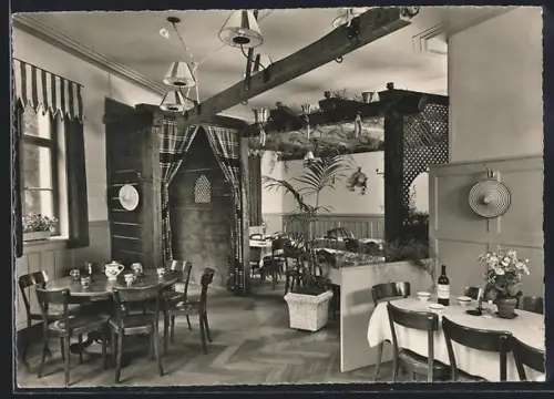 AK Basel, Ristorante Ticinese, Innenansicht