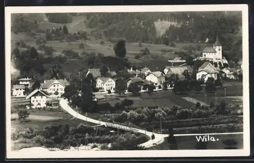 AK Wila, Teilansicht mit Kirche