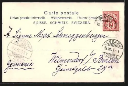 AK Lugano, Debarcadero all` Hôtel du Parc