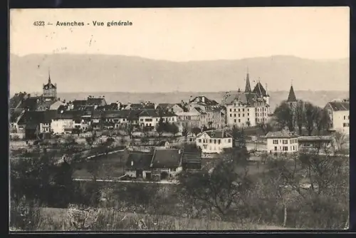 AK Avenches- Vue générale