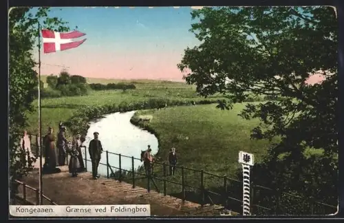 AK Kongeaaen, Graense ved Foldingbro