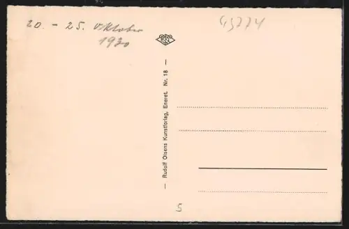 AK København, Det Ostasiatische Kompagni met Niels Juels Statue