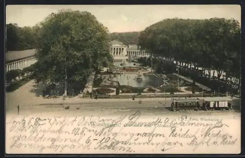 AK Wiesbaden, Kursaal und Colonnade