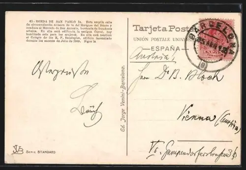 AK Barcelona, Ronda de San Pedro