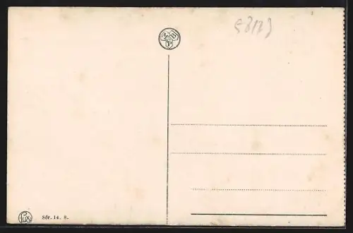 AK Brüssel / Bruxelles, Place de Brouckere, Strassenbahn