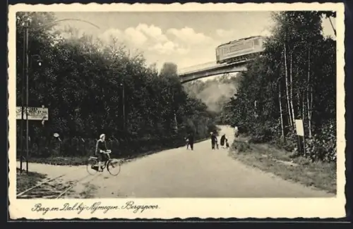 AK Berg en Dal by Nymegen, Bergspoor, Strassenbahn