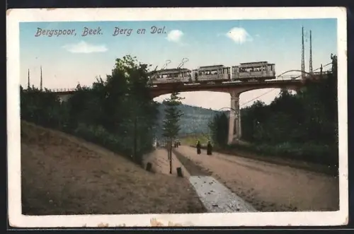 AK Berg en Daal, Bergspoor, Strassenbahn