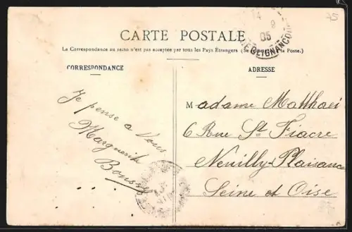 AK Paris, La Rue de la Chapelle, Strassenbahn