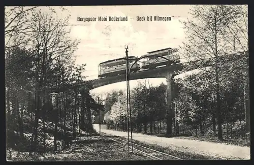 AK Beek bij Nijmegen, Bergspoor Mooi Nederland, Strassenbahn