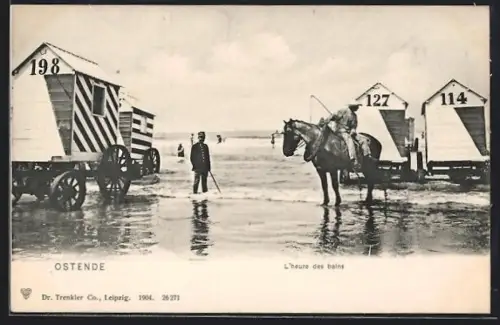 AK Ostende, L`heure des bains