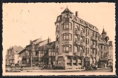 AK La Panne, Avenue de Dunkerque