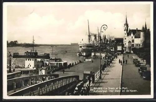 AK Anvers, Le Streen et le Port