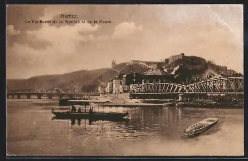 AK Namur, Le Confluent de la Sambre et de la Meuse
