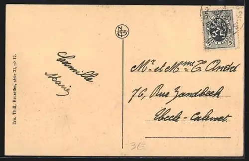 AK Malines, La Cathédrale St. Rombaut