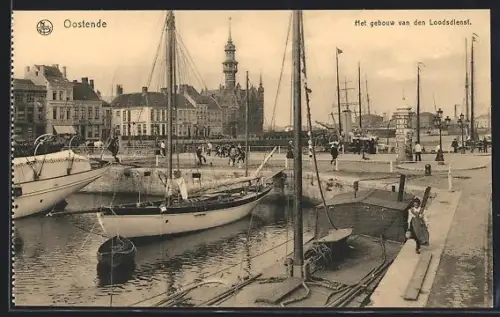 AK Oostende, Het gebouw van den Loodsdienst