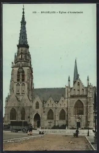 AK Bruxelles, Église d`Anderlecht