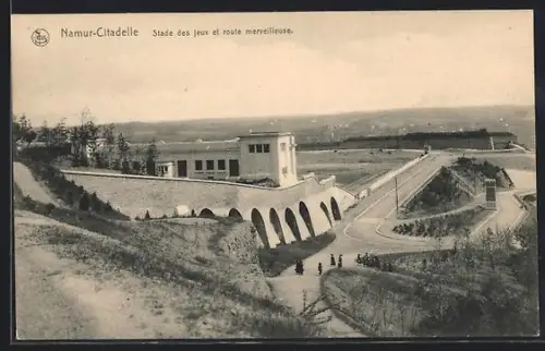 AK Namur-Citadelle, Stade des jeux et route merveilleuse