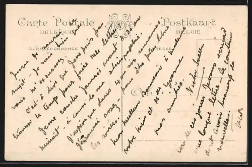 AK Anvers, Place Verte, Cathédrale, Statue Rubens