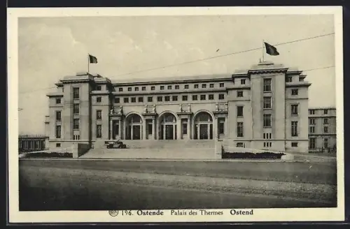 AK Ostende, Palais des Thermes