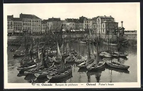 AK Ostende, Barques de pêcheurs