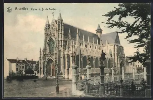 AK Bruxelles, N. D. du Sablon