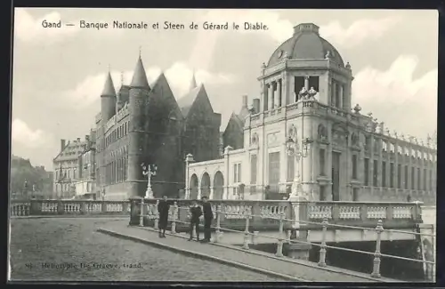 AK Gand, Banque Nationale et Steen de Gérard le Diable