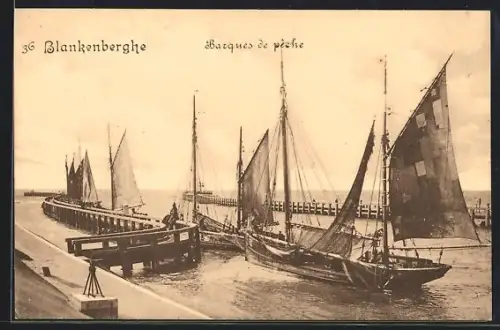 AK Blankenberghe, Barques de pêche